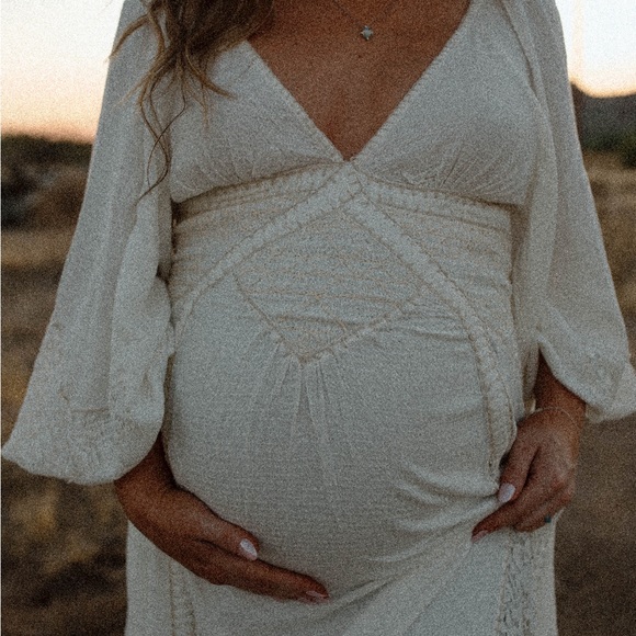 Free People Southwest Lace- Ivory - Picture 3 of 3